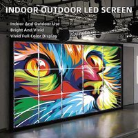 Módulo LED de Alquiler para Exteriores XOB P4.8 P2.6 P2.9 para Fondo de Escenario, a Todo Color, IP65 Impermeable, Panel de 500x500mm 500*1000MM