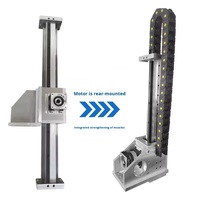 Table coulissante LY CL60 en alliage d'aluminium avec crémaillère, module de levage axe Z, manipulateur, rail de guidage spécial, banc de travail 10 kg