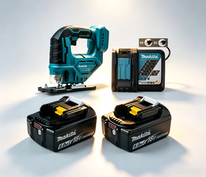 Compatible avec la scie sauteuse sans fil <span class=keywords><strong>Makita</strong></span> 18V LXT 3300 tr/min 80 mm pour le bois/métal, la menuiserie, les coupes courbes et les réparations domestiques. - Product Image 1