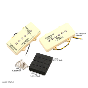 Alnico 5 Single Coil Neck & Bridge Pickups Set para <span class=keywords><strong>guitarra</strong></span> eléctrica estilo <span class=keywords><strong>Jazzmaster</strong></span> - Product Image 6