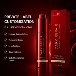 Private Label Advanced <b>Face</b> Care Smooth Moisturizing Improve Dullness Dark Spots All Skin Triple Dark Spot Repair Creamy <b>Serum</b> - Product Image 3