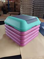 Plataforma de Step Ajustable de 42 cm, Material PP+PE, para Ejercicio en Casa, Directo de Fábrica