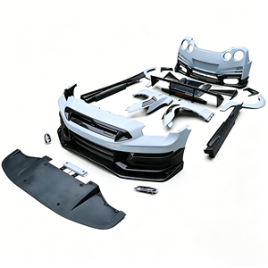 ชุดแต่งแอโรคาร์บอนไฟเบอร์สไตล์ TS สำหรับ Nissan GT-R R35 ปี 2008-2024 แบบเต็มคัน - Product Image 1