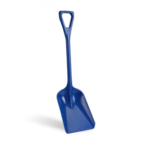 Pelle à neige industrielle en plastique avec poignée en D pour extérieur, pousse-neige manuel efficace, disponible en blanc, rouge, bleu, vert - Product Image 2