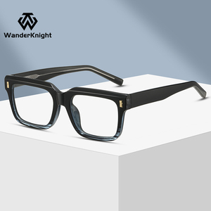 Occhiali da Vista Quadrati TR90 per <span class=keywords><strong>Uomo</strong></span> Modello 60035, Logo Personalizzabile, Anti-Luce Blu, Montatura Completa Resistente, Direttamente dalla Fabbrica - Product Image 3