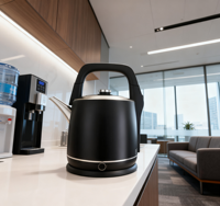 Bouilloire portable à double paroi en acier inoxydable de grande capacité 5 litres avec contrôle mécanique de la température