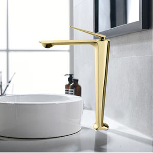 <span class=keywords><strong>Cuenca</strong></span> grifos elegante oro baño grifo de agua fría y caliente lavabo grifo mezclador latón baño Agua Crane - Product Image 1