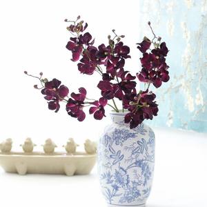 Fiore Artificiale in Seta Stampato in 3D, Decorazione per la Casa, Composizione Floreale, Orchidea, Bouquet Fatto a Mano, Design per Matrimoni, Fotografia Floreale - Product Image 2