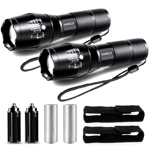 Lampe torche étanche en alliage d'aluminium d'urgence <span class=keywords><strong>Zoom</strong></span> Camping en plein air Mini lampe de poche tactique LED portable T6 - Product Image 6