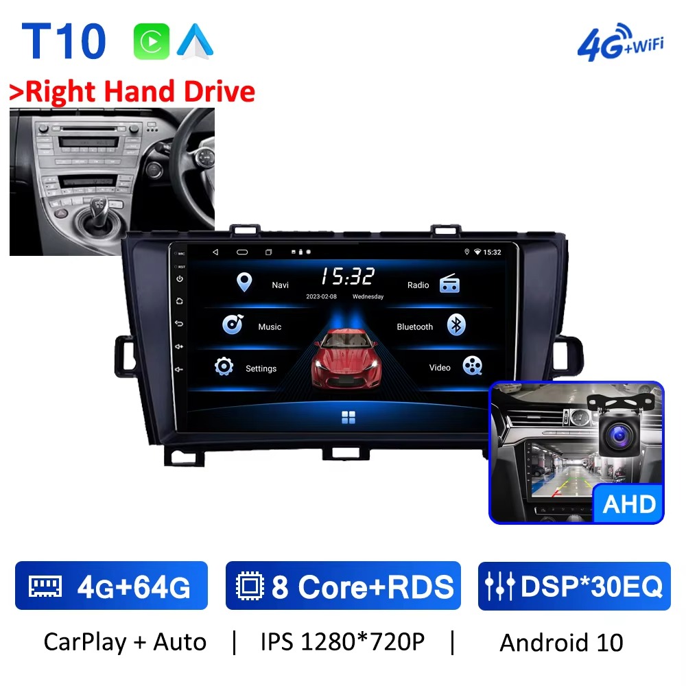 T10 4-64GB WiFi+4G RHD