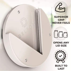 Abrelatas y abridor de botellas de metal de acero inoxidable para usar con una sola mano bajo el gabinete, ideal para personas mayores, con logotipo y embalaje OEM. - Product Image 6