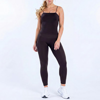 Conjunto Deportivo de 3 Piezas para Yoga, Transpirable, Sin Costuras, Sensación de Desnudez, Secado Rápido, Alta Elasticidad, para Correr, Gimnasio y Fitness
