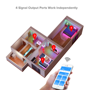 2400ic đa kênh SPI màu xanh răng nhóm cá nhân kỹ thuật số LED Strip địa chỉ pixel Led điều khiển sp602e - Product Image 6