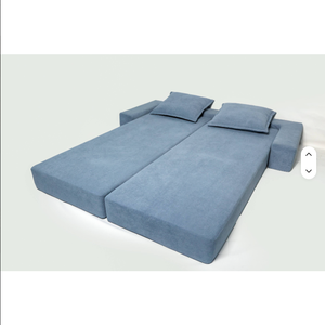 Canapé modulaire en tissu moderne, canapé sectionnel gris foncé, ensemble de salon rembourré pour salon, hôtel - Product Image 6