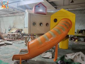 ศูนย์รับเลี้ยงเด็กทารกสนามเด็กเล่นในร่มอุปกรณ์สำหรับเด็กสนามเด็กเล่นในร่มที่อ่อนนุ่มสนามเด็กเล่นอุปกรณ์สำหรับเด็กในบ้านเด็กเล่นแบบนุ่มพร้อมสไลเดอร์ - Product Image 6