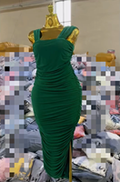 Robes d'été sexy grande taille pour femmes, vente en gros à bas prix, fournisseur de vêtements en stock mixte aléatoire transfrontalier