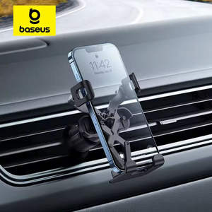 <span class=keywords><strong>Baseus</strong></span>-Soporte de teléfono para coche, para ventilación de aire, flexible, para iPhone, Samsung, Gravity, GPS - Product Image 6