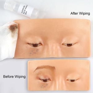 Mô hình da mắt giả bằng silicon chuyên nghiệp 3D để tập luyện trang điểm, dụng cụ tập trang điểm mắt, mô phỏng da người - Product Image 6