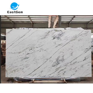 Nhân tạo calacatta đá thạch anh Countertop đúc sẵn bảng trắng Counter Top slab chế tạo - Product Image 2