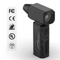 Souffleur d'air à batterie 6000 mAh, moteur 130000 tr/min et 29 mm pour jauges de moto et pièces de vélo
