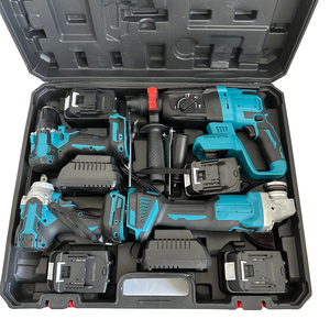 Portable Power Tool 4-piece Set Rechargeable Brushless Lithium Battery Combination Plastic Hard Case DS-70 Screwdriver Tool Set - Product Image 3