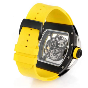Reloj RM 061 con Diseño de Esqueleto Personalizable, Esfera Opcional de Cerámica o Fibra de Carbono, Regalo Perfecto para Entusiastas de la Moda Masculina - Product Image 6
