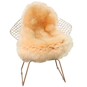 Housse de chaise de luxe en fausse peau de mouton douce, coussin de siège, tapis de fourrure en <span class=keywords><strong>peluche</strong></span> pour chambre à coucher, salon - Product Image 1