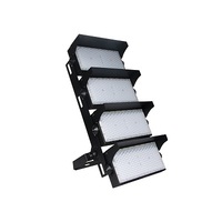 LED 2000W Stadium Light pour le sport en utilisant 170lm/W 500W ENEC CB CE ROHS Certs avec réglage Beacket Tennis Plaza