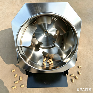 Máquina Tostadora de Nueces, Sésamo, Anacardos y Castañas Confitadas WILK, Acero Inoxidable, Garantía de 5 Años, Uso Comercial, Calentamiento a Gas/Eléctrico - Product Image 1