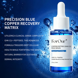 Suero de Péptidos de Cobre Azul GHK-Cu de 30 ml, Matriz de Recuperación de Precisión, Fórmula Avanzada de Péptidos para la Reparación y Síntesis de Colágeno OEM - Product Image 4