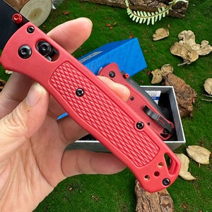 Cuchillo plegable clásico BM535 con mango cómodo para uso diario y camping - Product Image 2