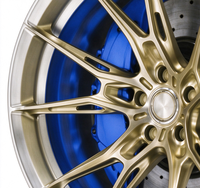 Jante personnalisée multi-rayons argentée à design concave profond pour remplacement et personnalisation automobile