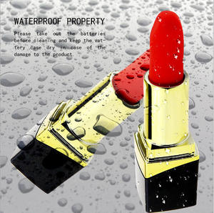 Mini rossetto portatile vibratore femmina G-spot clitoride stimolazione <span class=keywords><strong>Sex</strong></span> Toy masturbazione strumento di ricarica magnetica rossetto - Product Image 4