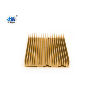 Refroidisseur de cuivre à ailettes évasées haute Performance refroidissement par Air personnalisé dissipateur de chaleur en aluminium coupe profil-T soudage par flexion - Product Image 4