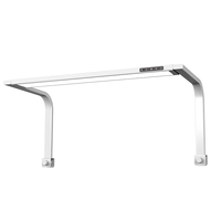 Lámpara LED de Alta Gama de 36W con Clip Doble, Alto CRI 95, Luz de Lectura para Estudio de Arquitectura con Temporizador