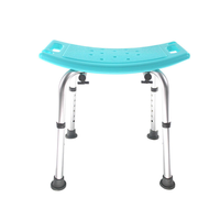 Chaise de douche orientale Foshan en alliage d'aluminium, réglable en hauteur, antidérapante, pour personnes âgées, handicapées, femmes enceintes