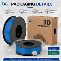 Filament Becreative Gold Silk PLA/PVA 1,75 mm 1 kg, surface métallique brillante, haute résistance, OEM ODM, vente en gros