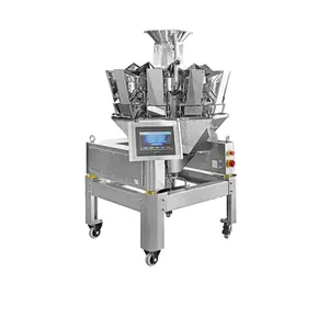 Customized 10/14/16 head combination electronic scale heavy weight food packaging machinery potato chips nut packaging machine