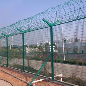 Clôture à double fil métallique galvanisé robuste en maille, sur mesure, couleur personnalisable, antirouille, durable pour ferme et champ agricole - Offre Spéciale - Product Image 4