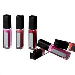 Gloss à lèvres LED avec bouchon à vis et matière plastique, capacité de 9 ml, couleur personnalisée, sérigraphie cosmétique - Product Image 1