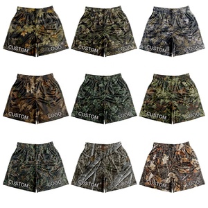 High Quality Retro <strong>Camo</strong> Printed Sublimation Mesh 100% Polyester Men's <strong>Shorts</strong> Custom Logo Sublimation Casual Custom Mesh <strong>Shorts</strong> - Product Image 2