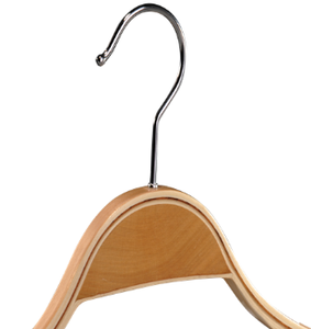 La FÁBRICA DE China produce perchas de madera prensada <span class=keywords><strong>Zara</strong></span> de capa de madera contrachapada de alta calidad, perchas para camisas - Product Image 5