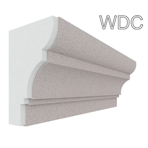 Molduras de Pared Exterior de Espuma de Poliestireno Personalizadas, Detalles de Base de Capitel de Columna Romana, Duraderas, Ecológicas, para Vestíbulo Residencial - Product Image 1