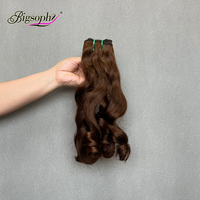 SDD Venta al por Mayor de Cabello Vietnamita Super Double Drawn, Cabello Virgen con Rizos Voluminosos, Extensiones de Cabello Humano