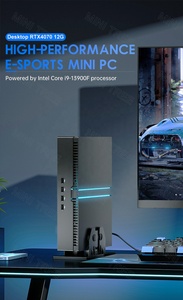 มินิพีซีเกมมิ่งรุ่นที่ 14 I9 14900F I7 14700F สำหรับ RTX4070 12G RTX4060Ti 2xDDR5 Win11 WiFi6 BT5.2 HD2.0 DP เดสก์ท็อป - Product Image 2