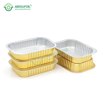 Boîte à déjeuner en aluminium Offre Spéciale, emballage alimentaire, plateau à emporter, récipient en Aluminium