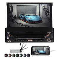 Autoradio Android universel 7 pouces avec écran tactile capacitif, lecteur DVD/CD, simple DIN