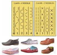 Machine à coudre à modèle de mocassins, grande machine à coudre, résistante à l'huile, design modèle d'ordinateur à grande vitesse