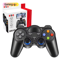 Control de juego inalámbrico X B50 2.4G con doble vibración y clip para teléfono para P3, PC, Android e iOS