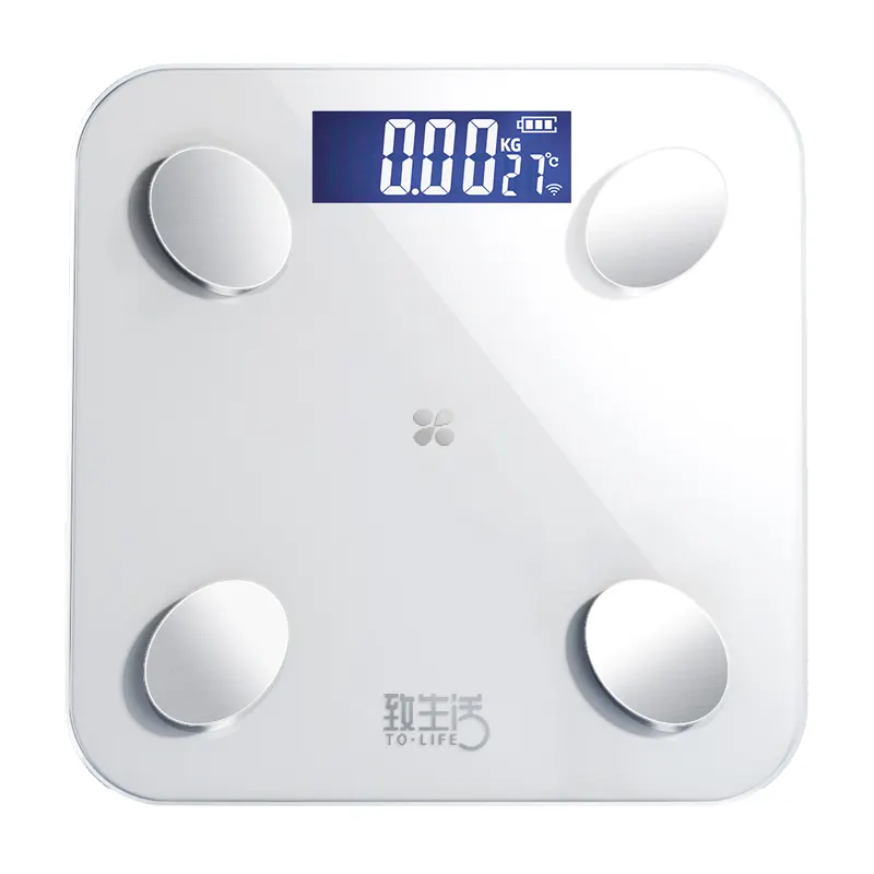 OEM inteligente 180kg Bluetooth cuerpo grasa escala analizador Digital electrónico baño electrónico hogar Básculas